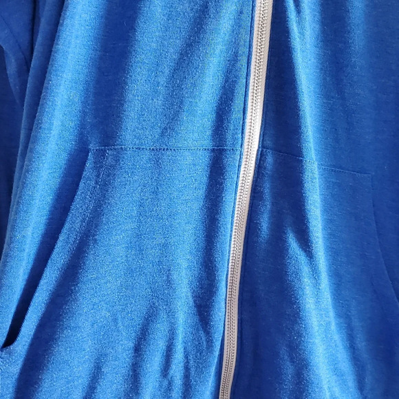 Men's Blue Hoodie Sweatshirt with Pumpkin logo Size XL - Picture 2 of 9